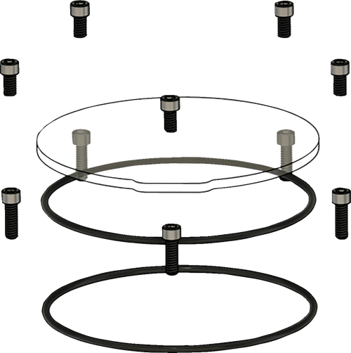 TRASK - TM-0041-RK - Assault Derby Cover Repair Kit - Big Twin