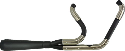 TRASK - TM-5052BK - 2-into-1 Assault Exhaust System - Black