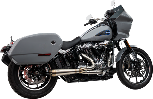 TRASK - TM-5054 - 2-into-1 Assault Exhaust System - Stainless Steel - Softail M8