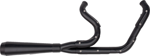 TRASK - TM-5000BKBK - 2-into-1 Assault Exhaust System - Full Black on Black