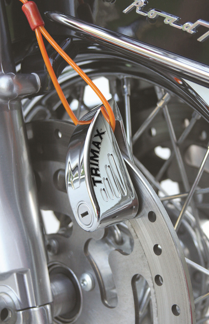 TRIMAX - TAL88 - Alarm Disc Lock - 7 mm Pin - Chrome