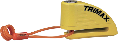 TRIMAX - TAL88YL - Alarm Disc Lock - 7 mm Pin - Yellow