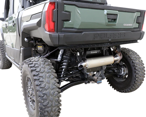 TRINITY RACING - TR-4192S - Slip-On Muffler - Stainless Steel - Xpedition