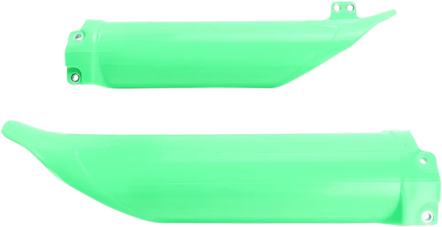 UFO - KA04701-AFLU - Fork Tube Protectors - Flo Green - KXF250/450