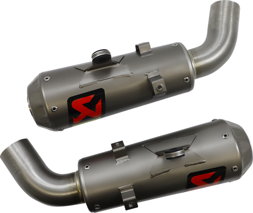AKRAPOVIC - S-D9SO15-HCBT - Slip-On Line Titanium Muffler - Hypermotard 950