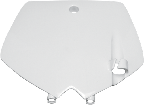 UFO - KT03071-047 - Front Number Plate - White