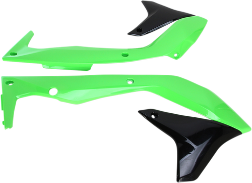 UFO - KA04736-999 - Radiator Covers - Black/Green