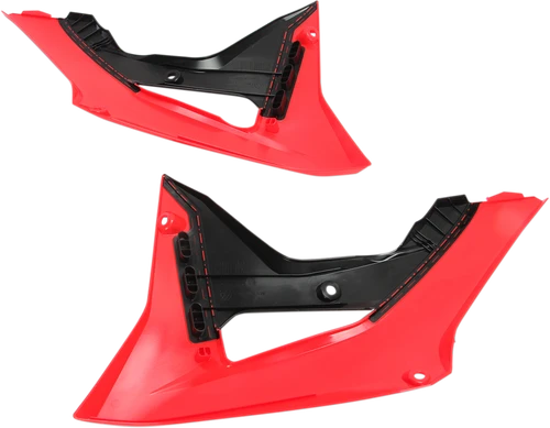 UFO - HO04682-999 - Radiator Covers - Black/Red