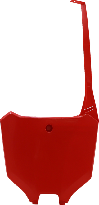 UFO - HO05607-070 - Front Number Plate - Red - Honda