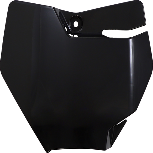 UFO - GG07106-001 - Front Number Plate - Black