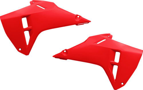 UFO - HO05614#070 - Radiator Covers - Red - Honda - CRF 250R/450R
