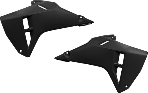 UFO - HO05619#001 - Radiator Covers - Black - Honda - CRF 250 R/RX