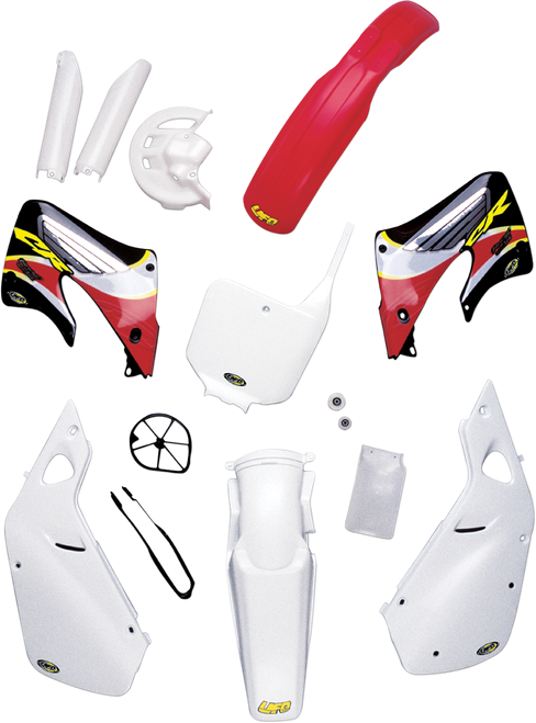 UFO - HO02600041 - Front Fender - White - Honda - CR