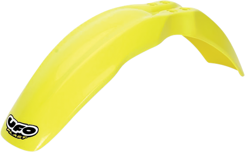 UFO - SU03925-102 - Front Fender - Fluorescent Yellow - Suzuki - RM '08-'20