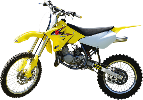 UFO - SU03960101 - Front Fender - OEM Yellow - Suzuki - RM '86-'99