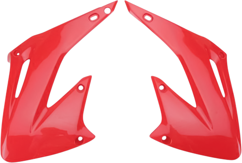 UFO - HO03689-070 - Radiator Covers - '00-'06 OEM CR 2 Red
