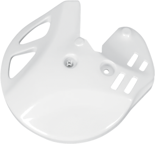 UFO - YA02867046 - Front Disc Cover - White - Yamaha - YZ/WR