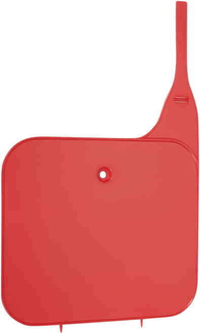 UFO - HO02607061 - Front Number Plate - Red