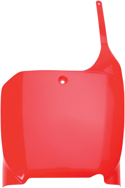 UFO - HO03666070 - Front Number Plate - '00-'06 OEM CR 2Red