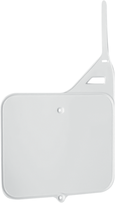 UFO - SU02910041 - Front Number Plate - White