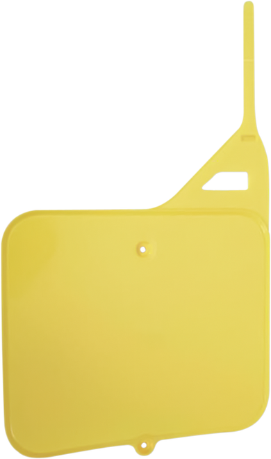 UFO - SU02910101 - Front Number Plate - Yellow