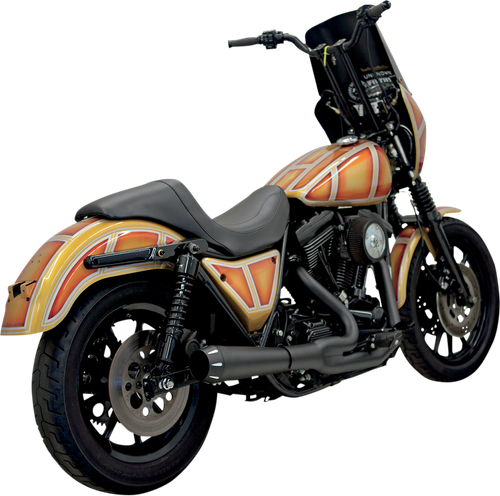 BASSANI XHAUST - 1FXR2B - Road Rage 2:1 Exhaust - Black