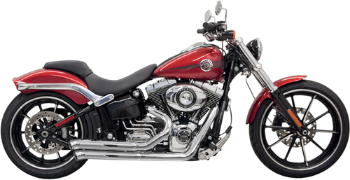 BASSANI XHAUST - 1S33D - Pro Street Exhaust - Chrome