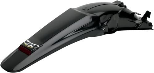 UFO - HO03646-001 - Enduro Rear Fender - With LED Light - Black