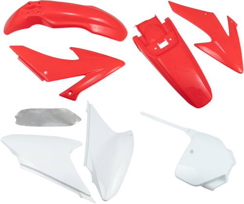 UFO - HOKIT117-999 - Replacement Body Kit - OEM Red/White - Honda - CRF '08-'14