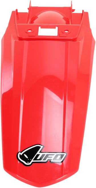 UFO - HO04674-070 - MX Rear Fender - Red - Honda - CRF '15-'19