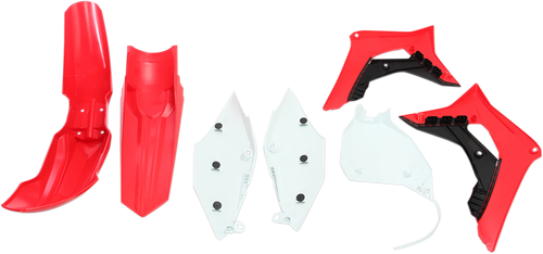 UFO - HOKIT119-999 - Replacement Body Kit - OEM Red/White/Black - Honda - CRF '17-'21