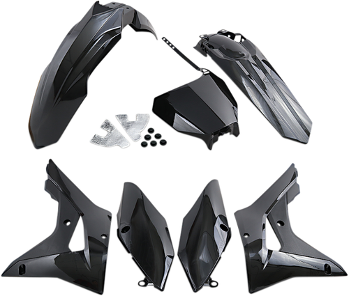 UFO - HOKIT120001 - Replacement Body Kit - Black - Honda - CRF '17-'21