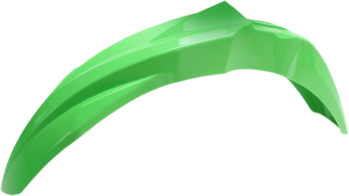 UFO - KA04748-026 - Front Fender - Green - Kawasaki - KX '18-'26