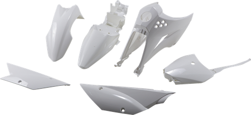 UFO - KA37003-047 - Replacement Body Kit - White - Kawasaki - KLX '10-'25