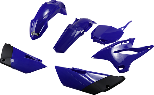 UFO - YAKIT320-089 - Replacement Body Kit - Reflex Blue/Black - Yamaha - YZ '15-'21