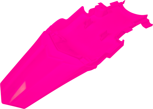 UFO - HO04699-P - MX Rear Fender - Fluorescent Pink - Honda - CRF '19-'26