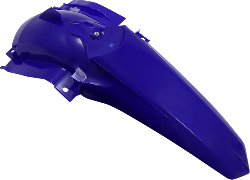 UFO - YA04875-089 - MX Rear Fender - Blue - Yamaha - YZ '22-'26