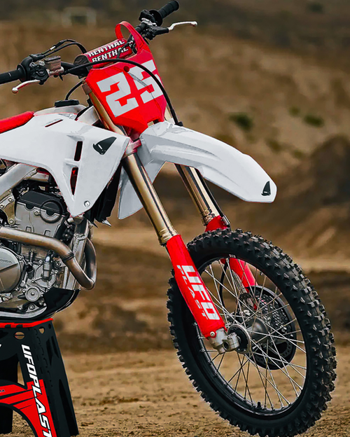 UFO - HOKIT127F@041 - Body Kit - White - Honda - CRF '25-'26