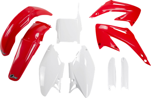 UFO - HOKIT103F@999 - Body Kit - OEM Red/White - Honda - CR '05-'07