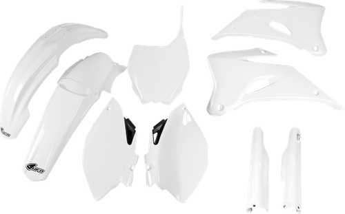 UFO - YAKIT305F@046 - Body Kit - White - Yamaha - YZ '08-'09