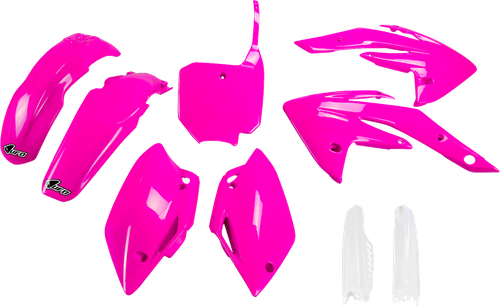 UFO - HOKIT111F@P - Body Kit - Neon Pink/White - Honda - CRF '07-'25