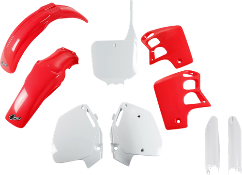 UFO - HOKIT089F@999K - Body Kit - '00 OEM Red/White - Honda - CR '95-'00