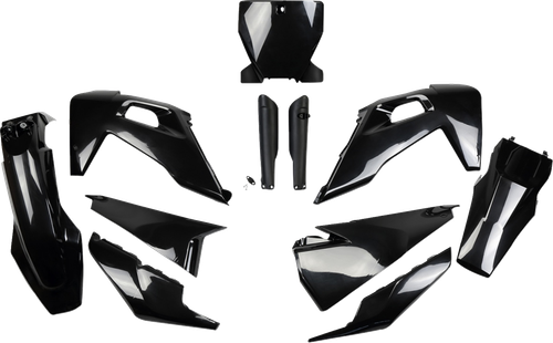 UFO - HUKIT622F@001 - Body Kit - Black - Husqvarna - TC/FC '19-'22