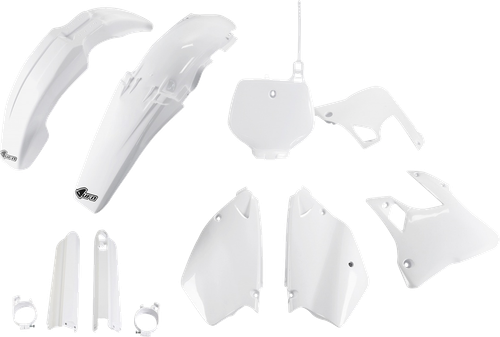 UFO - YAKIT294F@999W - Body Kit - '96-'97 OEM White - Yamaha - YZ '96-'99