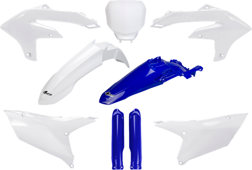UFO - YAKIT326F@222 - Body Kit - White/Blue - Yamaha - YZ '23-'25