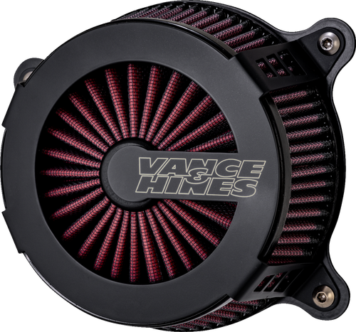 VANCE & HINES - 40367 - VO2 Cage Fighter Air Intake Kit - Black Contrast