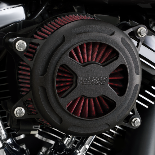 VANCE & HINES - 42359 - VO2 X Air Intake Kit - Black Wrinkle