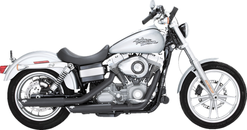 VANCE & HINES - 46838 - 3” Twin Slash Slip-On Muffler - Black