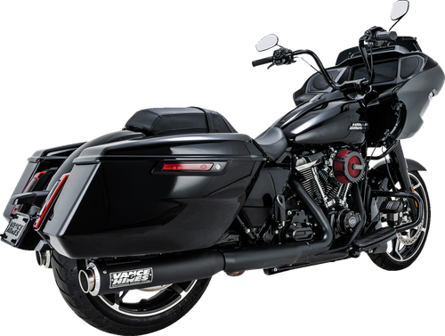VANCE & HINES - 46721 - Supersport Slip-On Mufflers - Black - Touring