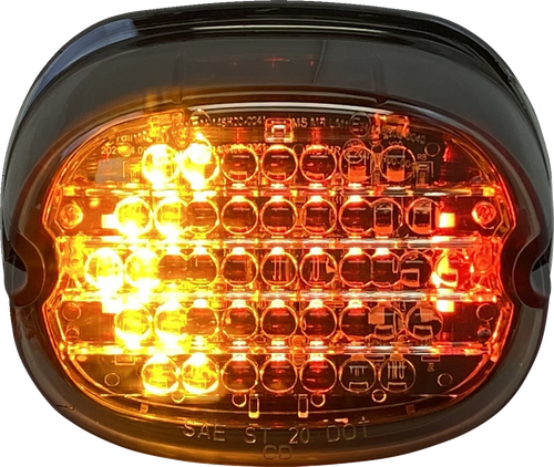 CUSTOM DYNAMICS - CD-INT-TL-NW-S - Taillight w/ Integrated Turn Signal - No Window - Smoke Lens